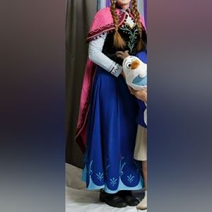 Ana frozen costume women's size 6